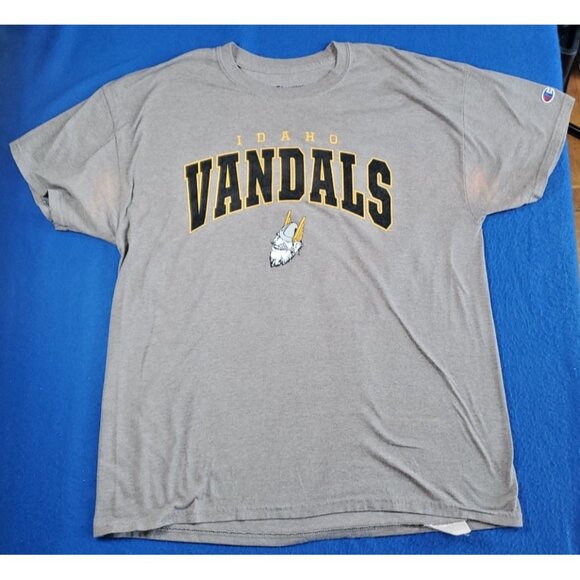 Champion Idaho Vandals Gray T-Shirt Men's Size Large - Picture 1 of 16